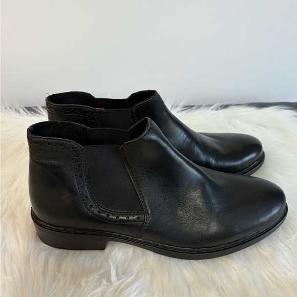 Rieker Women's Black Ankle Boots - Picture 2 of 8